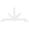 Ekena Millwork Vanguard Architectural Grade PVC Gable Bracket, 96"W x 48"H x 4"D x 6"F, 12/12 Pitch GBP096X48X0406VAN00 - alternate 3